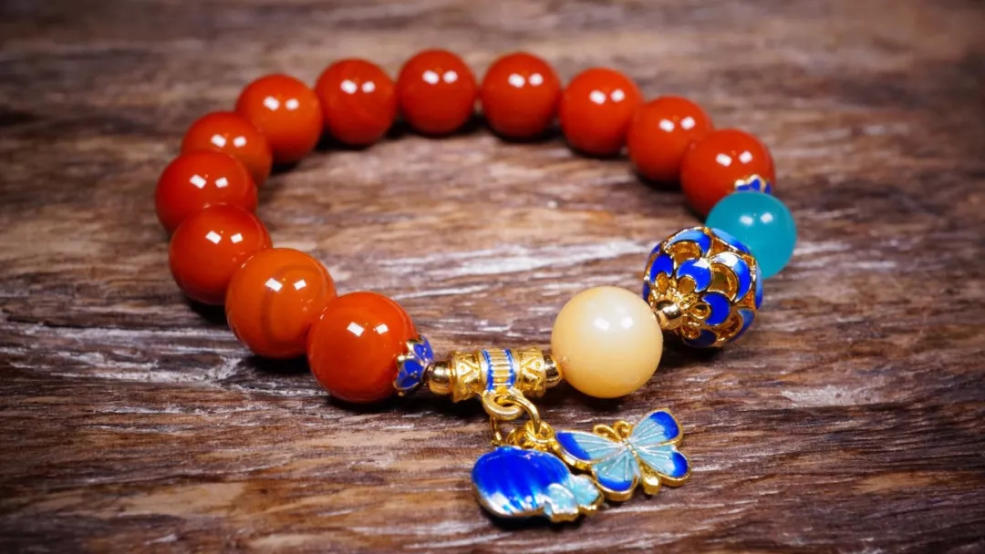 论色彩搭配,串珠色彩搭配高级感