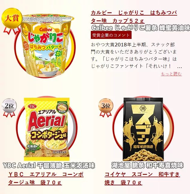 2019日本便利店零食大赏,日本零食大赏集合