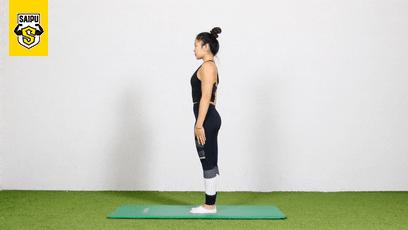 5个动作拉伸小腿轻松消除萝卜腿,一招改善小腿粗