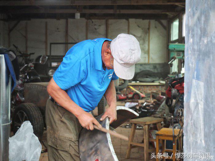 大林子手工打造一台哈雷,定制哈雷制作过程