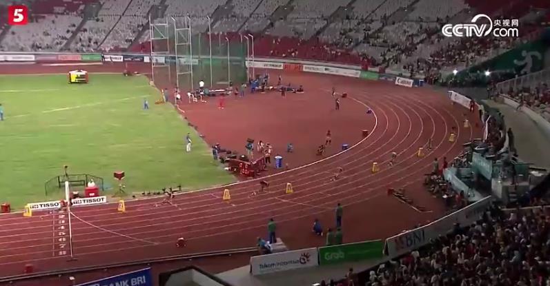 亚运女子接力4*100米男足,雅加达亚运会四乘一百米接力回顾