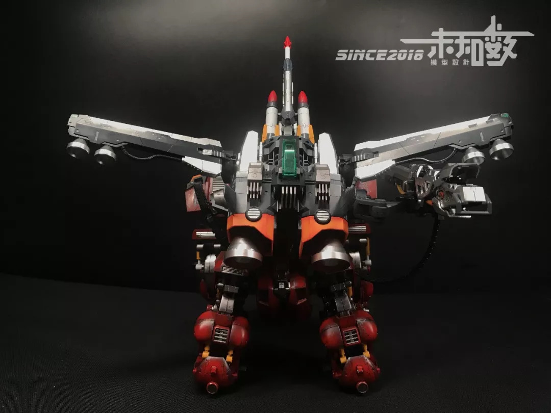 佳作：镇宅巨兽，猩红金刚，索斯机械兽模型涂装作品