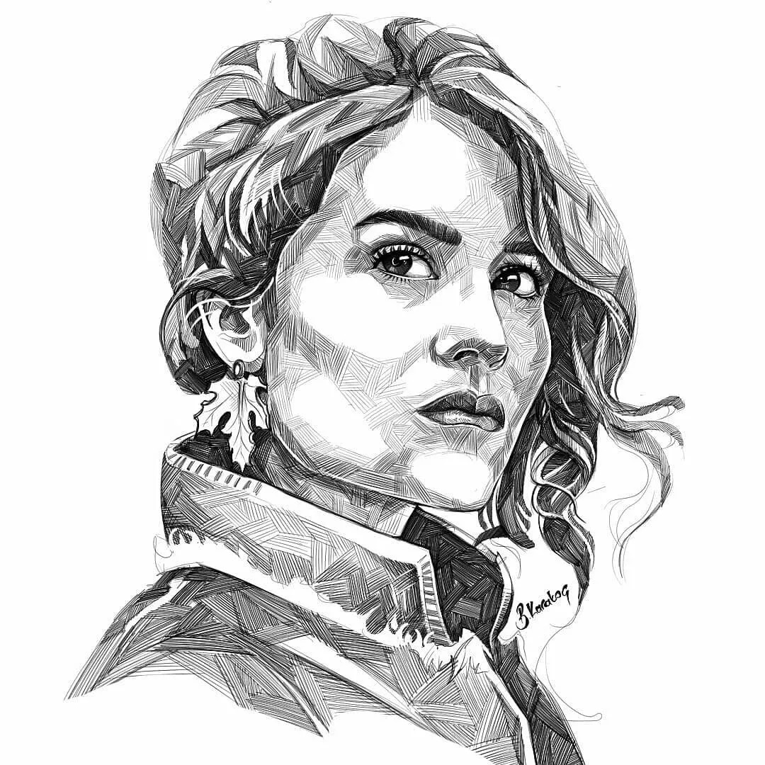 素描画常见问题,素描画小孩为什么不好画