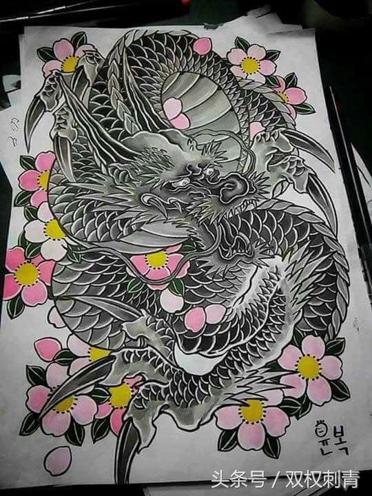 传统龙纹身图片大全,传统龙纹身图集推荐