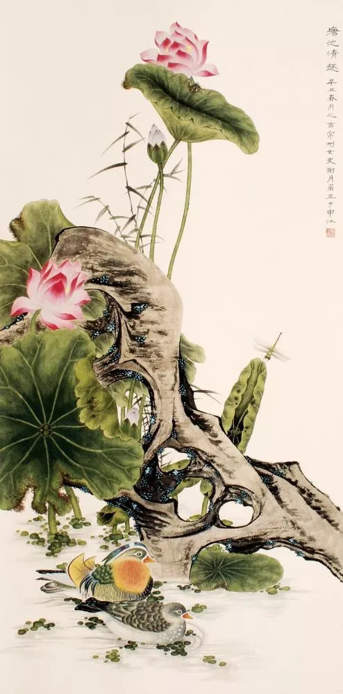 民国花鸟圣手大全,她凭自学成名堪称民国花鸟圣手