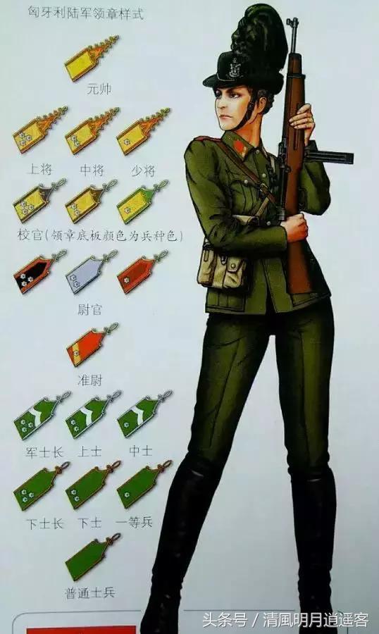 二战各国空军军装,各国二战空军军衔