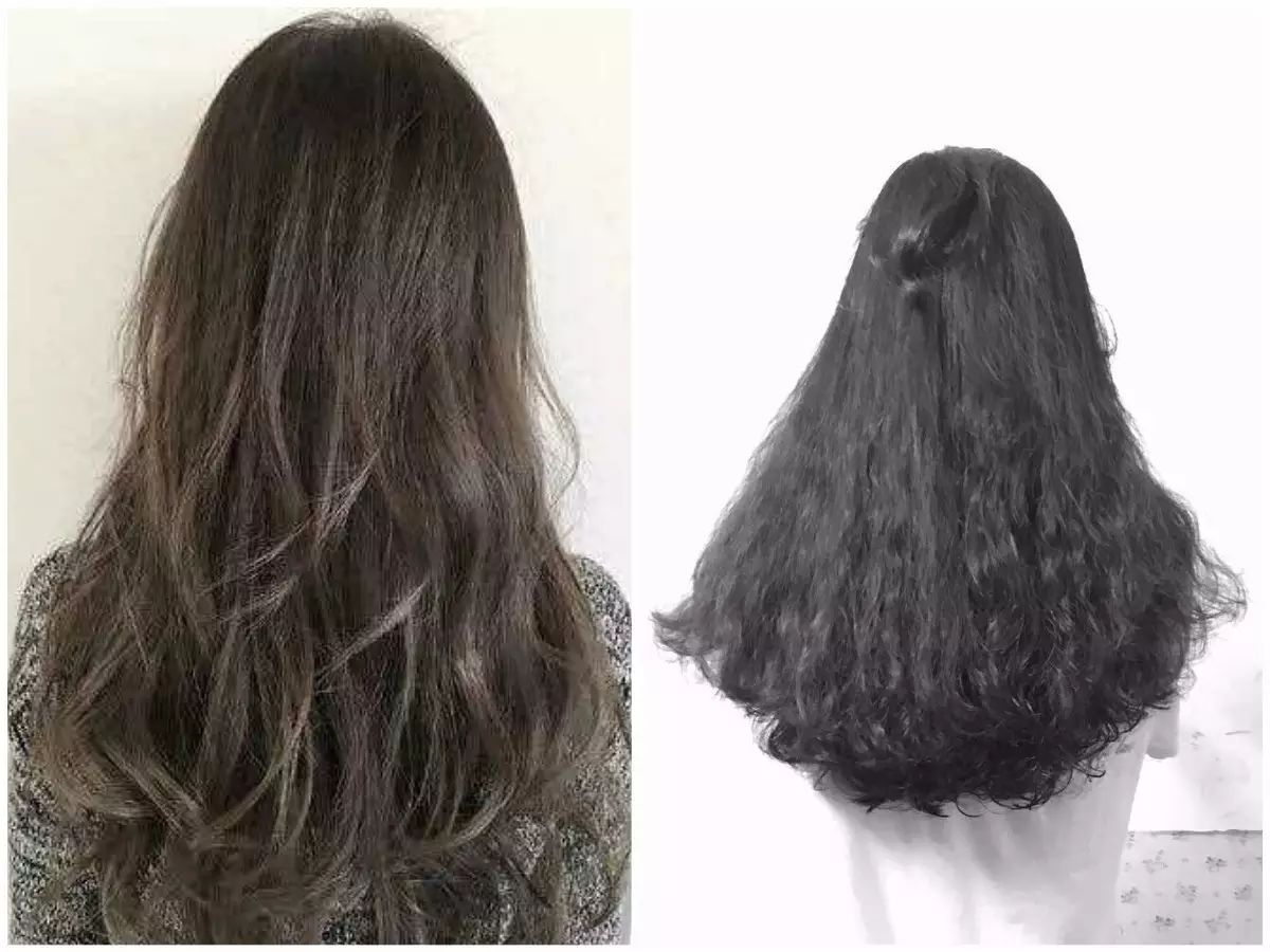 想象的发型和实际的发型对比图,发型真的很重要不同发型差距真大