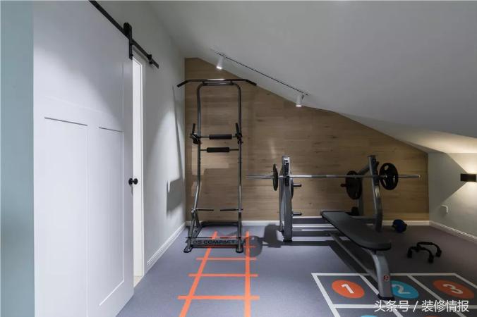 小户型餐厅健身房书房一体,120平方房子有健身房