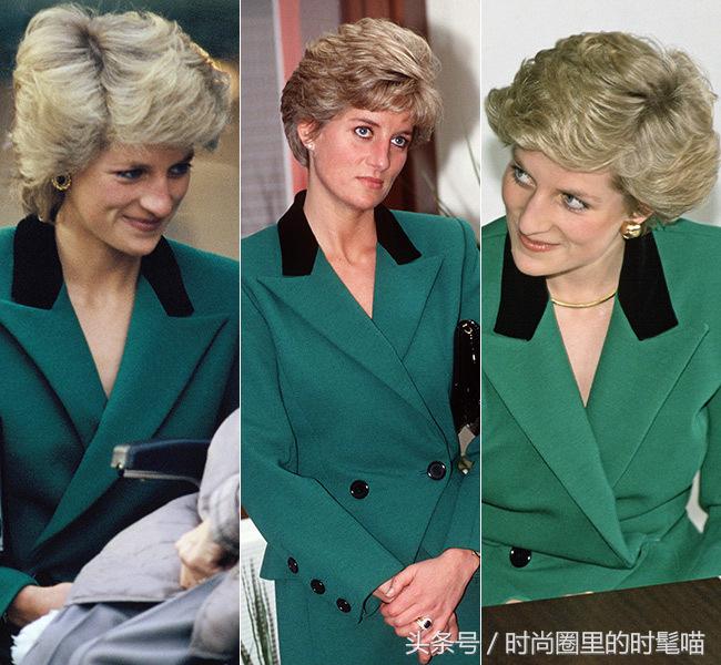戴安娜穿衣风格变化,戴安娜穿搭