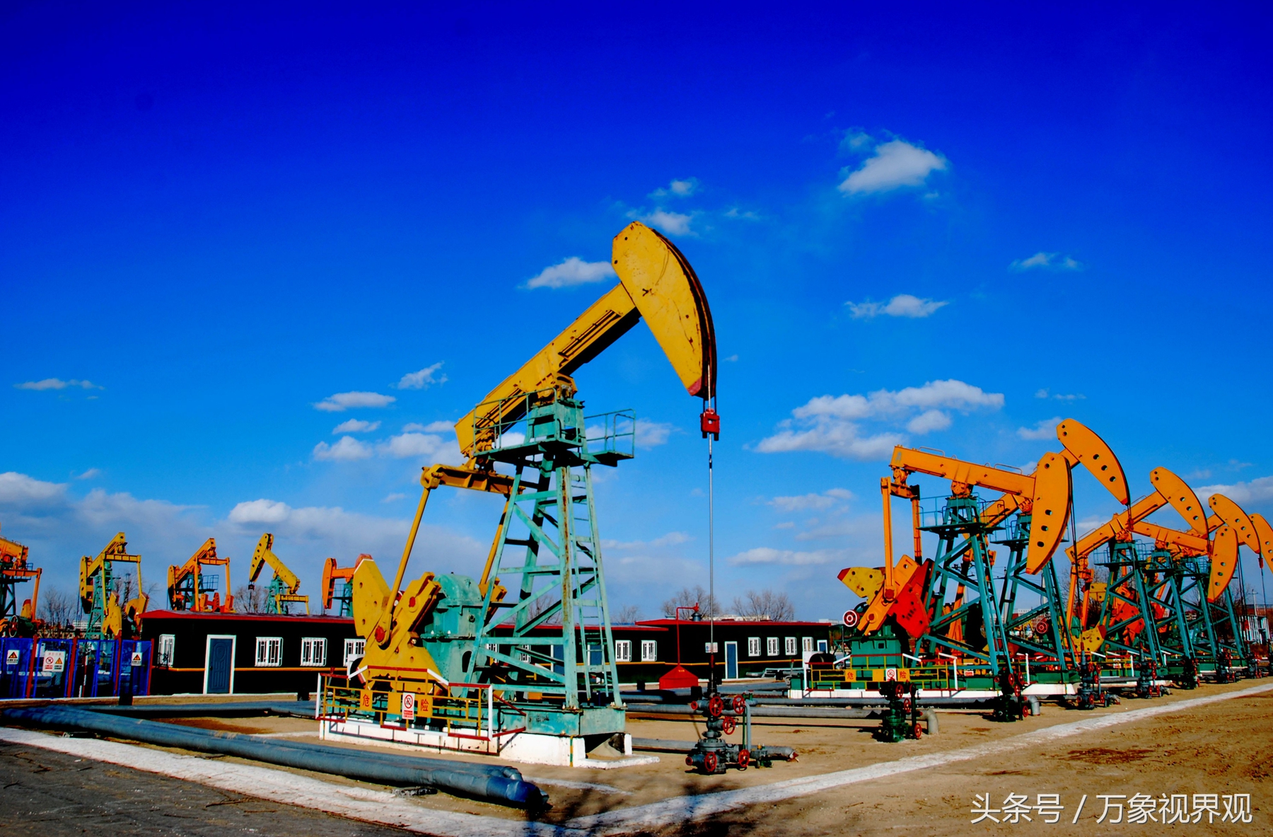 抽油机磕头机,磕头式抽油机