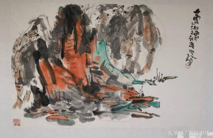 大连大学教授画家壁光评价王建军的画:逸而不俗,文质相成