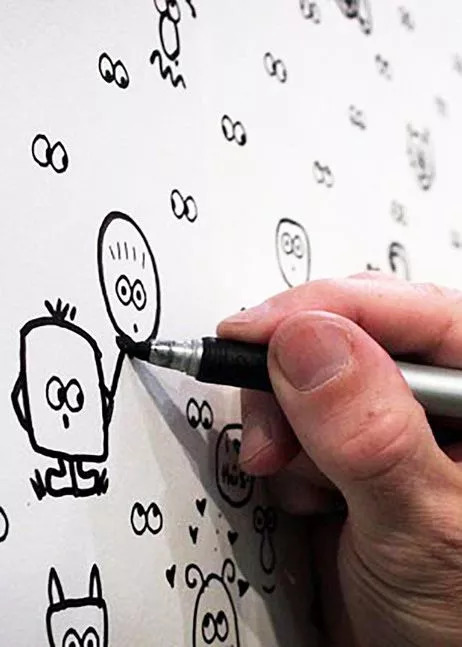 家周围的墙绘,家里的一处角落墙绘