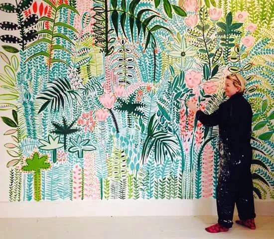 房屋墙绘,家中墙绘