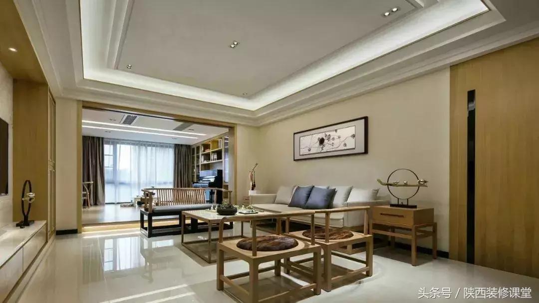 30平方新中式客厅,30款中式客厅高端大气上档次