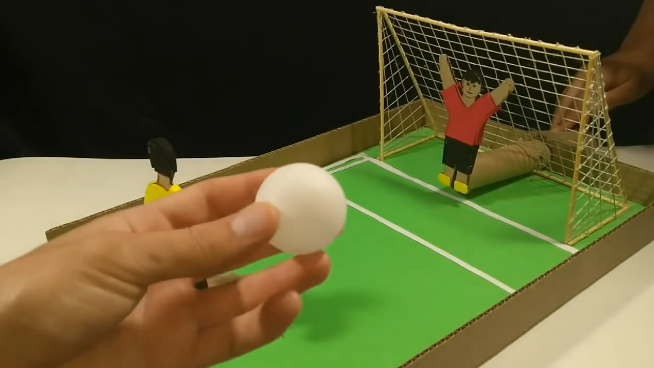 桌面足球游戏制作过程,桌面踢足球玩法