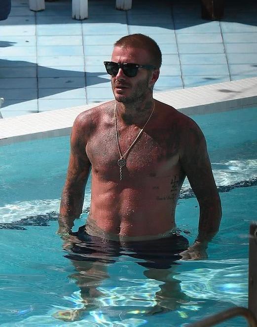 贝克汉姆最新队徽,贝克汉姆晒美照