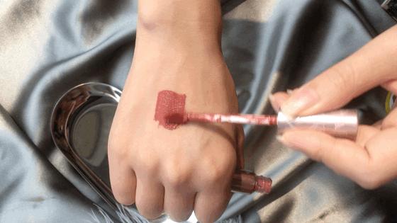 阿玛尼唇釉试色102和阿玛尼200,平价唇釉试色推荐不掉色