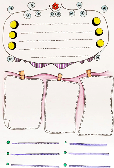好书推荐手抄报a4纸竖版模板,竖版阅读手抄报模板可打印高清