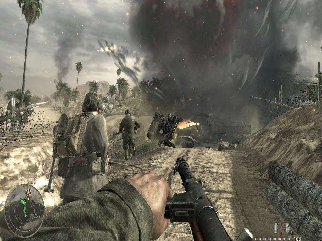 使命召唤5战争世界剧情,战地5和使命召唤二战哪个好玩