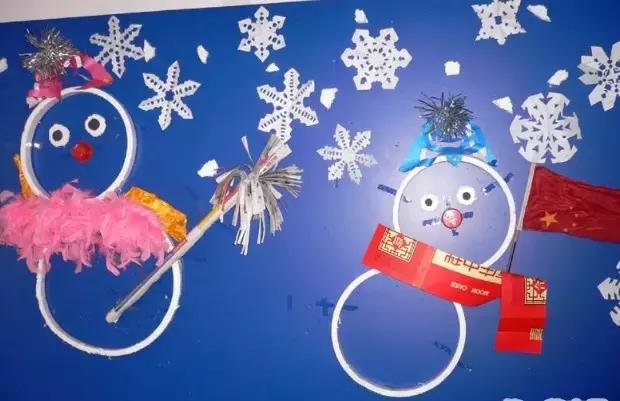 幼儿园环创墙面布置简单大气2022,幼儿园大班益智区墙面手工作品