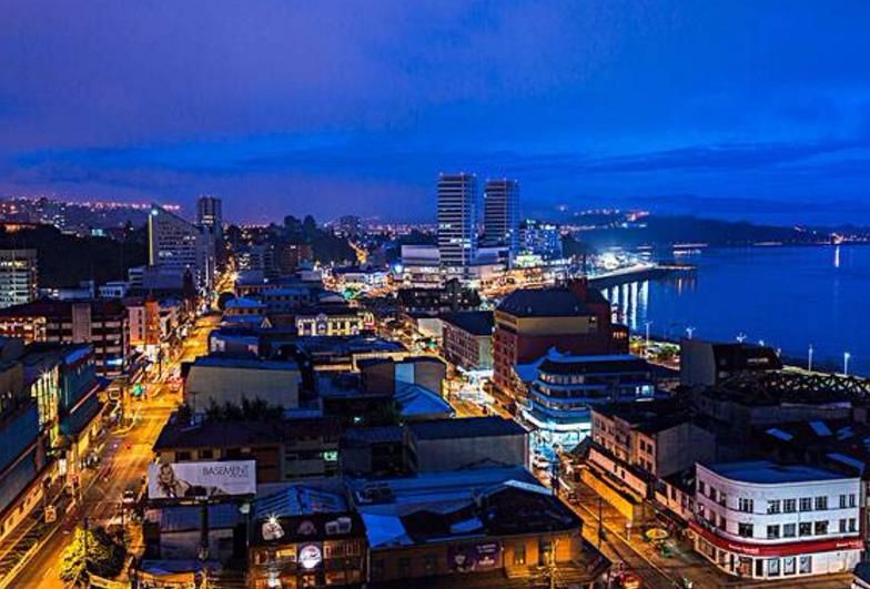 尼日利亚首都拉各斯全景图,尼日利亚拉各斯城市北部