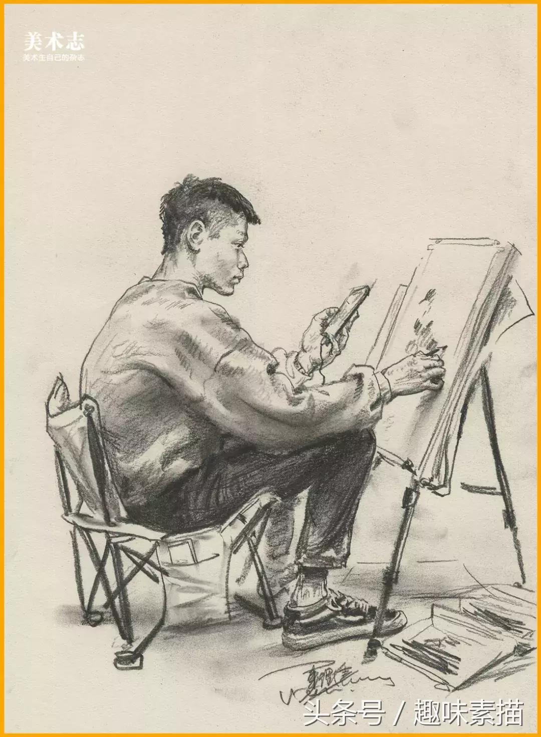 眼手脑同时运用实现高效学习,怎么把头发画的有层次速写