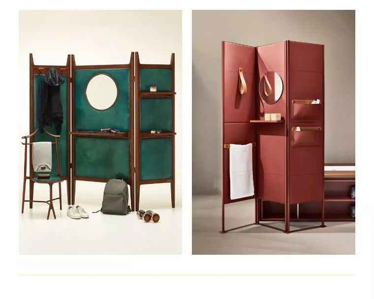 小区入门有个屏风,没有窗户的房间可以用屏风