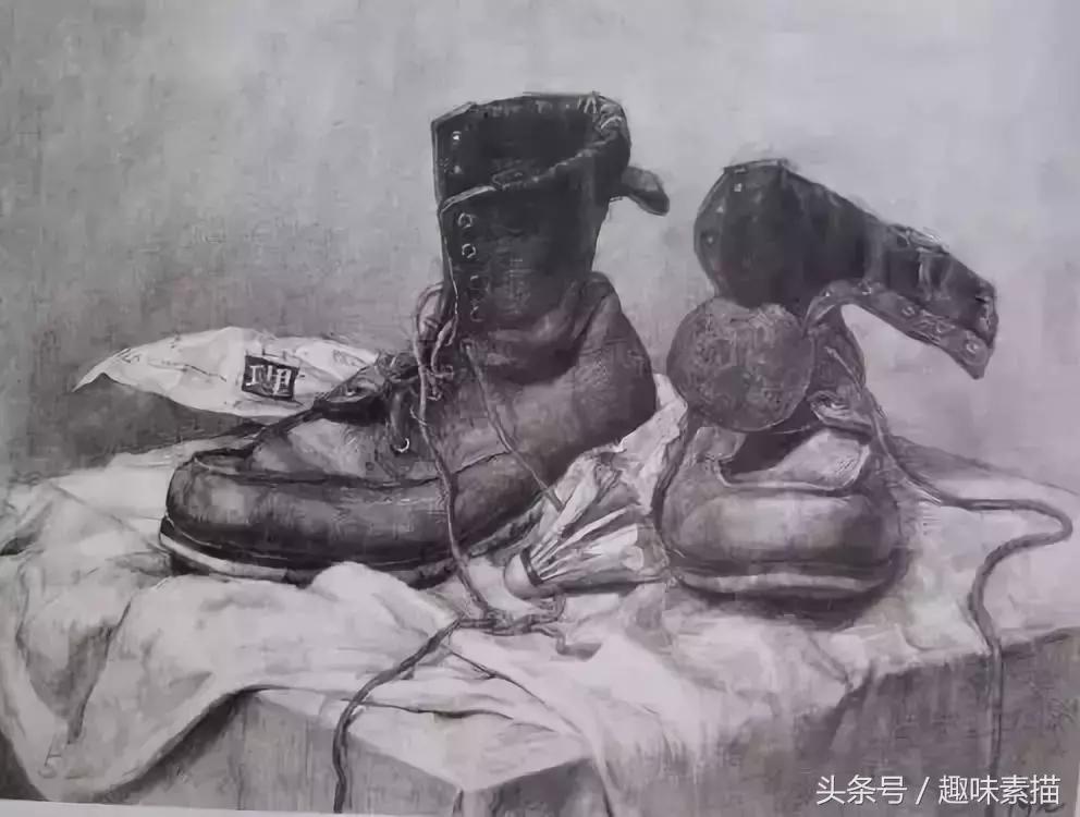 央美素描高分作品,央美高分卷素描半身像