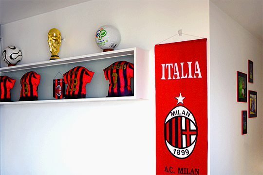 世界杯房屋装饰,世界杯主题装修效果图