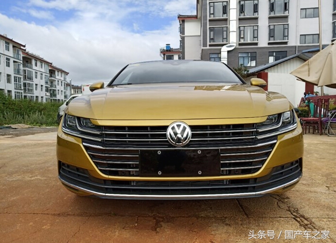 2019款大众cc魅颜提车,新款大众cc实车大气又运动