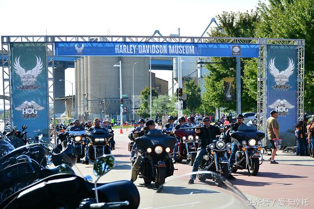 哈雷戴维森115周年庆典,哈雷戴维森旗舰滑翔115周年