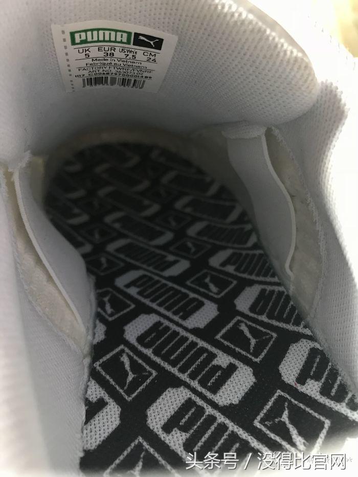 白色puma鞋验真假,白色puma女鞋