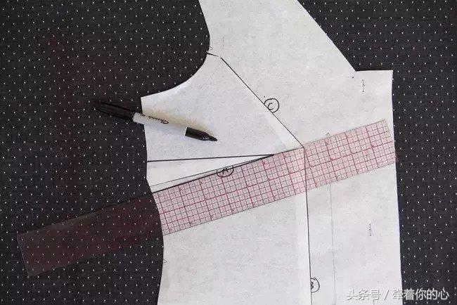 胸围大肩宽小如何制版,3尺6胸围裁剪教程