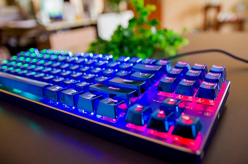 雷神蓝血人k750t-d灯效,雷神键盘k750蓝血人多少钱
