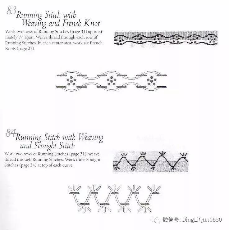字母刺绣教程针法,字母刺绣针法图解