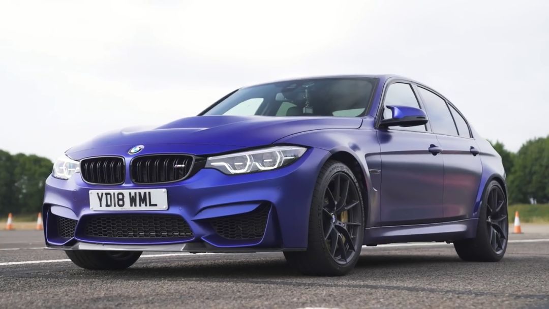 四代宝马M3同台竞技400米加速赛,你喜欢E30还是F80?