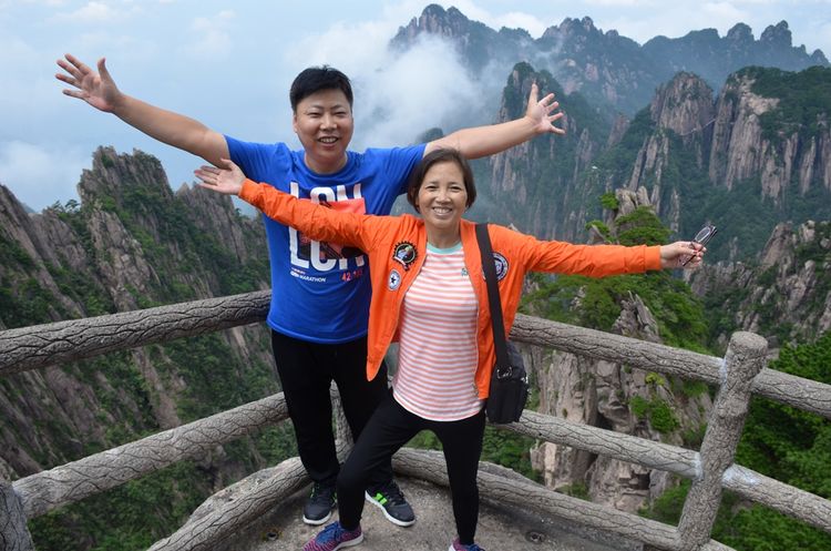 八月的黄山风景,独一无二的一品黄山