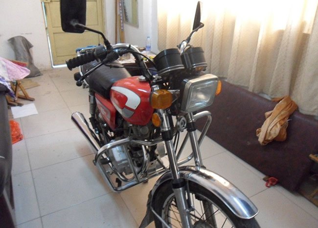 二手三阳野狼125摩托,三阳野狼125