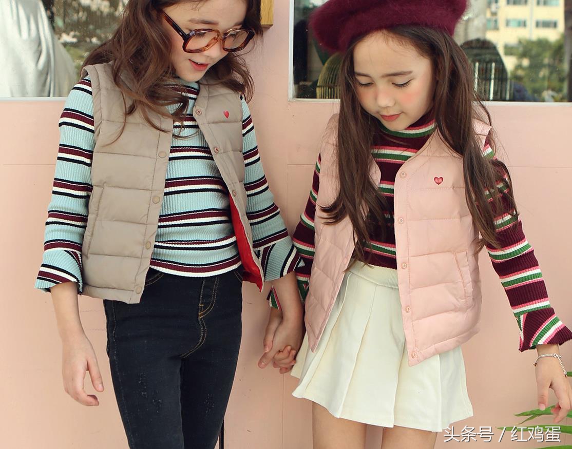 韩国冬款女童套装,韩国女童6-12岁套装潮流