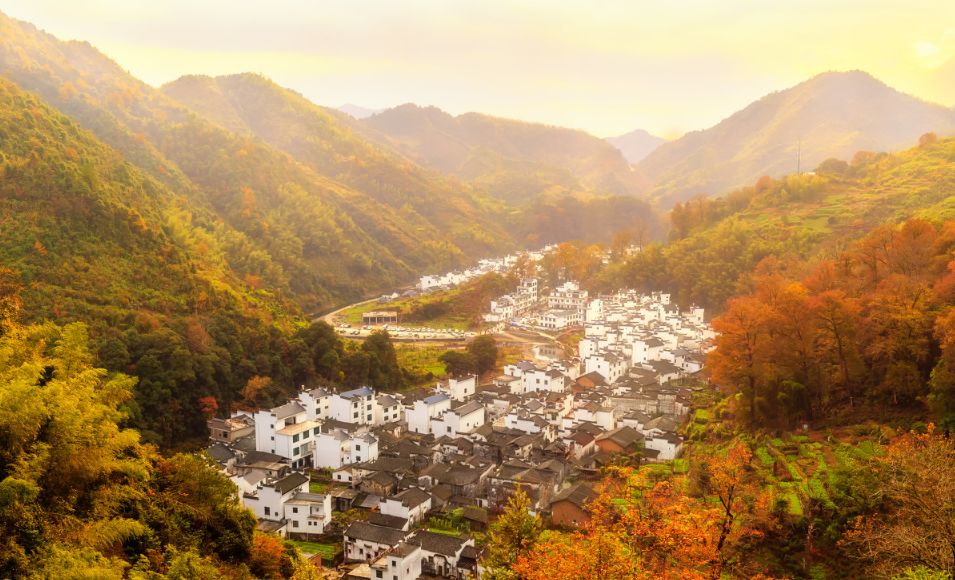 婺源10月,10-11月的婺源