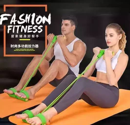 拉力绳每天练三十个有效果嘛,一条拉力绳练全身