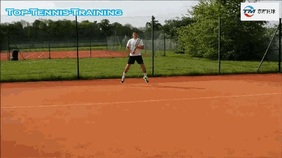 网球截击垫步和拉拍是同步吗,网球垫步整齐度标准是什么