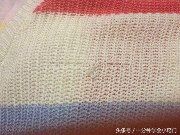 毛衣勾线了可以剪掉吗,毛衣勾线处较多怎么办