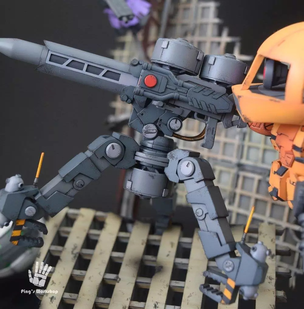 爆改高达动漫模型,雷霆宙域全装甲高达模型