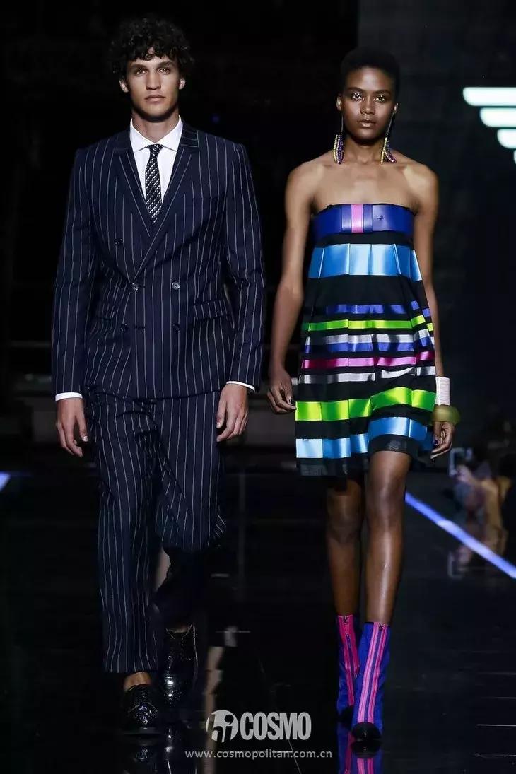 丫丫已经美“腻”了！于是穿上EmporioArmani帅气一回