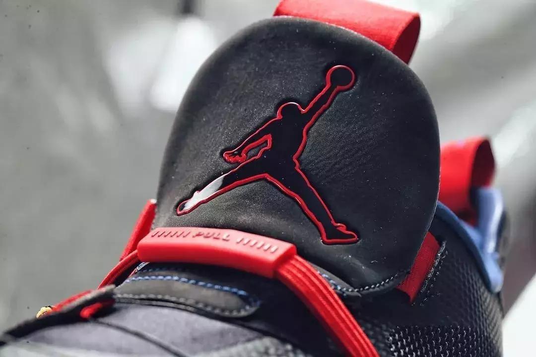 郭艾伦aj1鞋带绑法,郭艾伦上脚aj新款