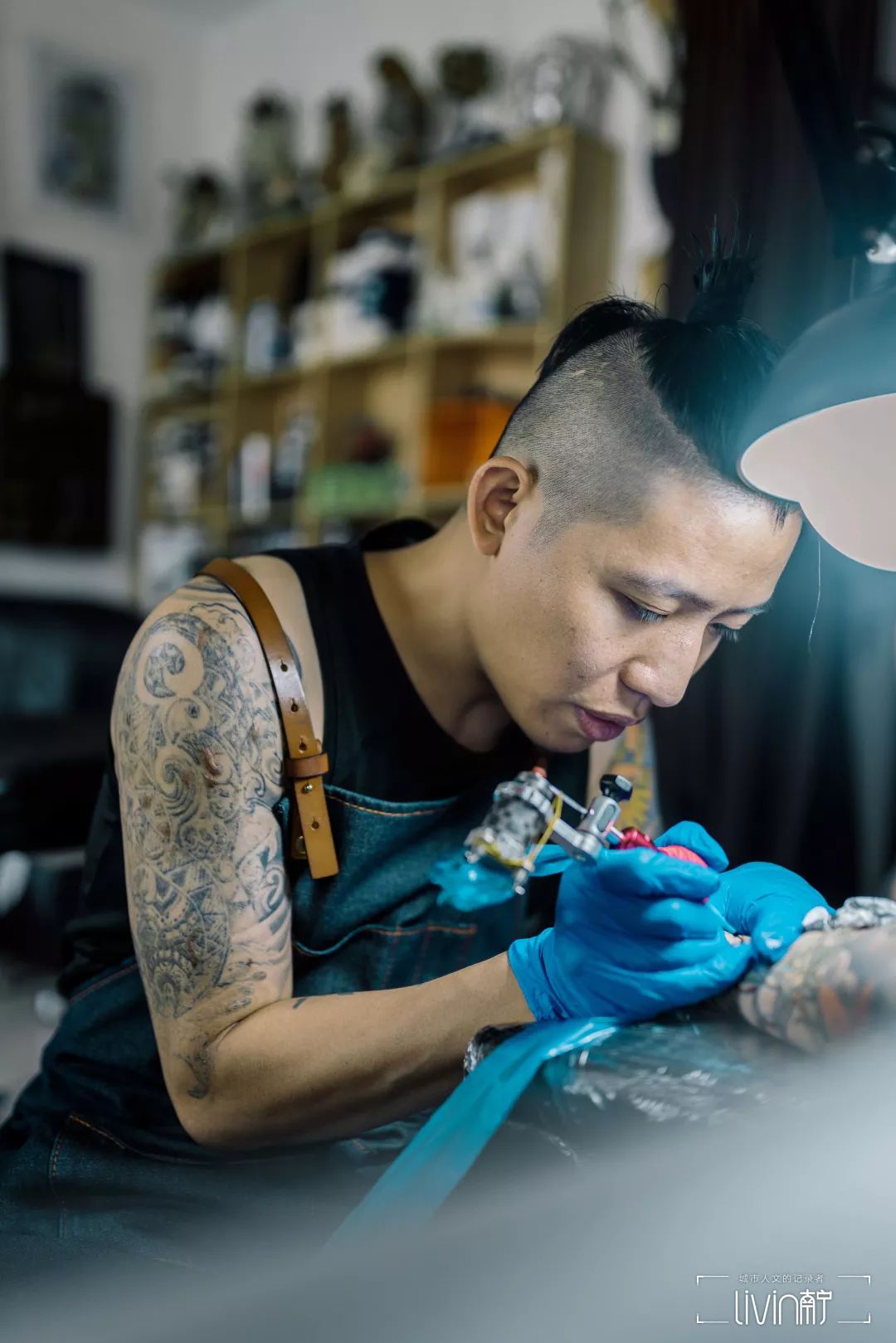 纹身大师转行,肖彬义乌