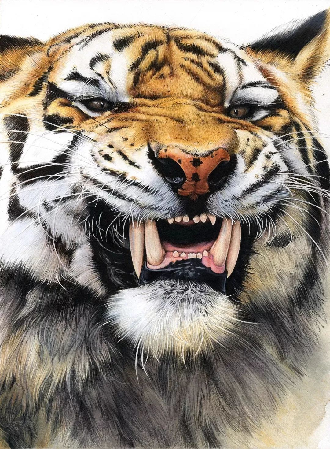 拥有800万超高人气，看看这位大神，是如何用水溶彩……