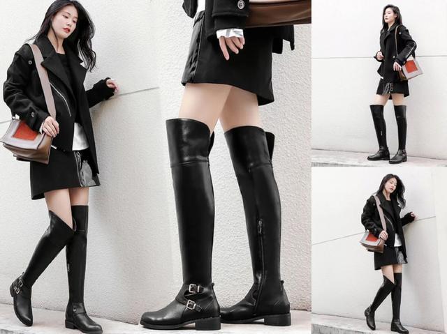 小腿粗穿过膝靴还是不过膝的,小个子适合过膝靴还是小腿靴