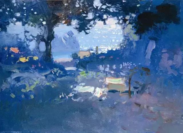 风景写生色彩表现技法及分类,风景写生色彩用多少色